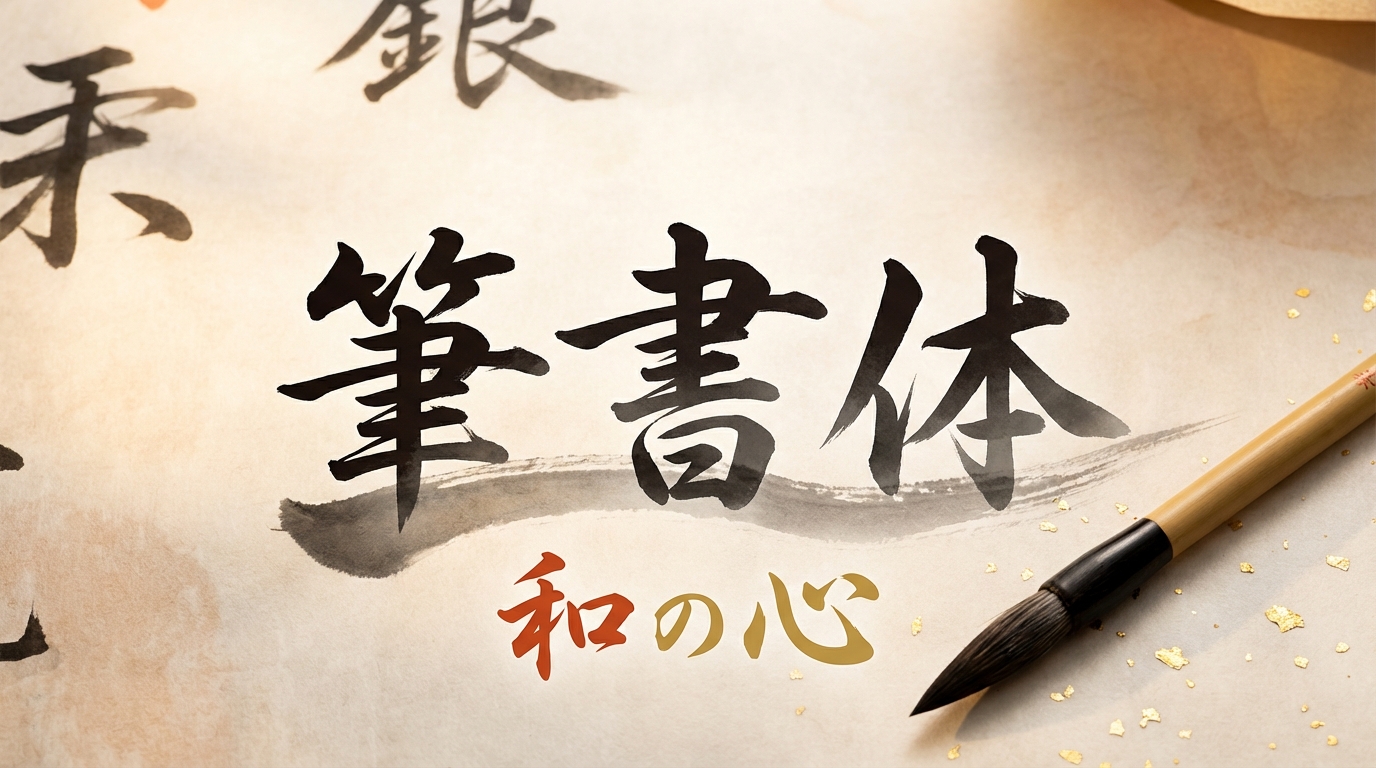 筆書体とは？種類・特徴・フォントの選び方をわかりやすく解説